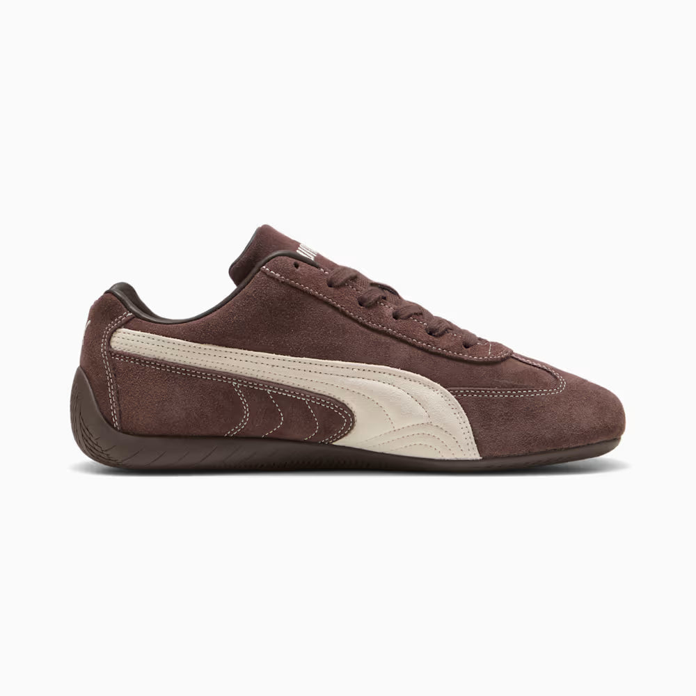 Dark Brown / Cream White
