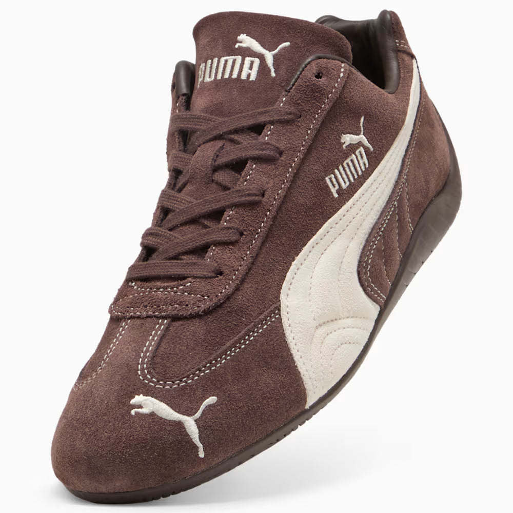Dark Brown / Cream White