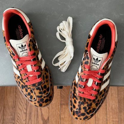AD Samba Women's Red Leopard Sneakers