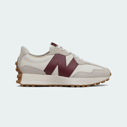 White / Burgundy