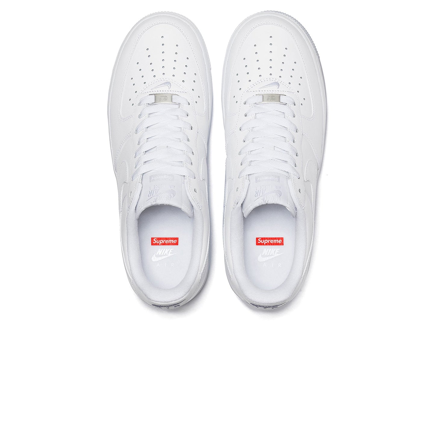 Supreme Air Force 1 Low White Box Logo